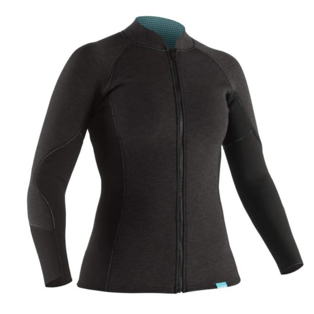 Gently used NRS HYDROSKIN Front Zip Wetsuit Jacket